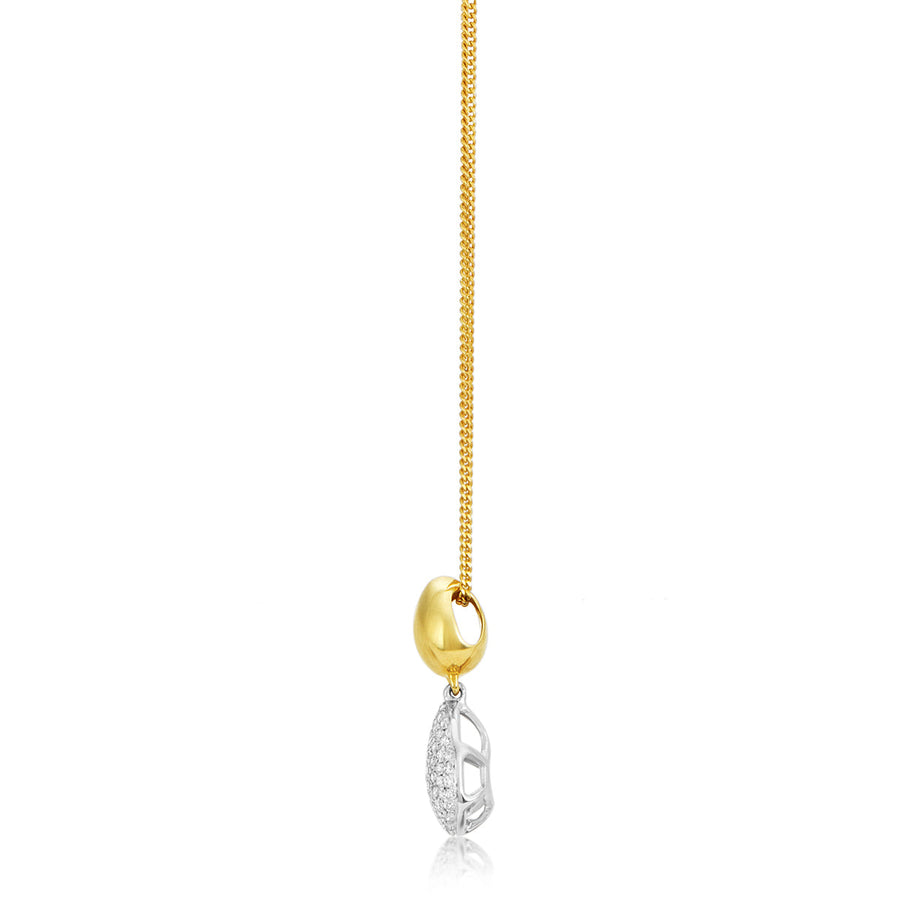 Diamond Dew Drop Diamond Pendant